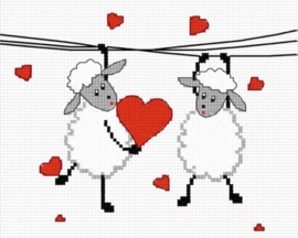 Borduurpakket - Someone Loves You - Oven