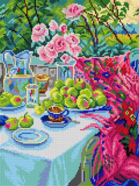 3611 - after Nikolay Bogdanov-Belsky - Sunday Morning -  ORCHIDEA 30 x 40 (STRAMIEN)