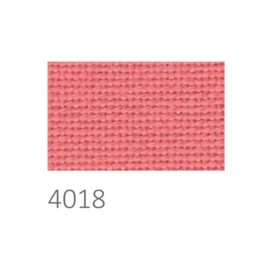 Lugana 25ct 4018 (48 x 68 cm) - Zweigart - Coral