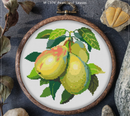 BORDUURPAKKET PEARS & LEAVES - C976