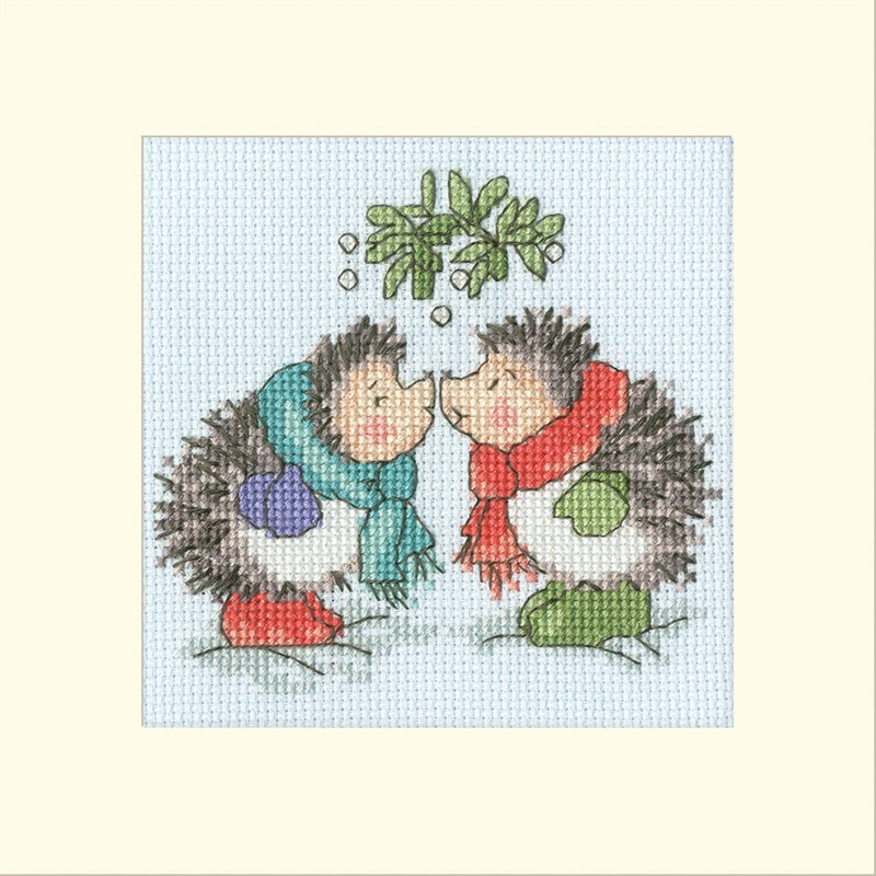 Borduurpakket The Margaret Sherry Collection - Christmas Kiss - Bothy Threads