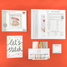 Borduurpakket Hannah Dale - Mushroom At The Inn  - Bothy Threads (XHD152)