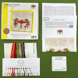 Borduurpakket Sarah Summers - Toadstool Treats - Bothy Threads