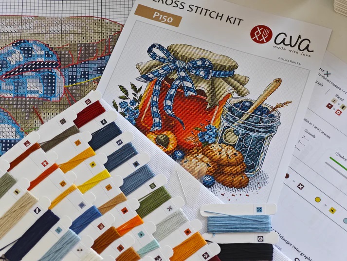 150 - Borduurpakket AVA Stitch - Homemade Delights - Huisgemaakte Lekkernij