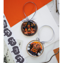 ABT039 KRALEN BORDUURPAKKET Decoratie Hanger - Festive Halloween