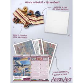 AH-308 Borduurpakket ABRIS ART -  Above the Sky