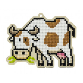 Setje met houten figuurtje DP LITTLE COW