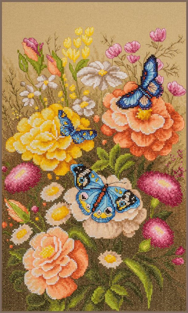 Home and Garden - Mystieke vlindertuin (weefstof )