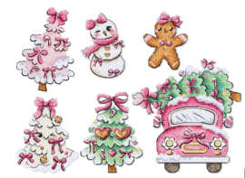 Borduurpakket LETI L9969 -Sweetmas Ornament