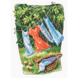 Borduurpakket Grandmother's Old Garden 348 - RTO