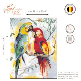 Animals -  Parrot Talk - weefstof - PN-216141