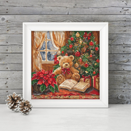 BORDUURPATROON LETI L460 - Christmas Wishes - Kerstwensen - (ALLEEN PATROON)