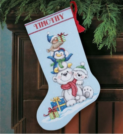 70-08840 STOCKING Stack of Critters - Dimensions