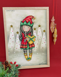 Borduurpakket Gorjuss - Jingle Belle - Bothy Threads