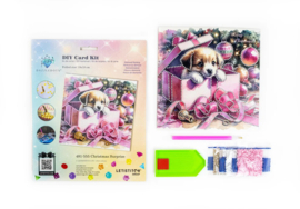 481-555 Christmas Surprise – DIY Diamond Painting Christmas Card