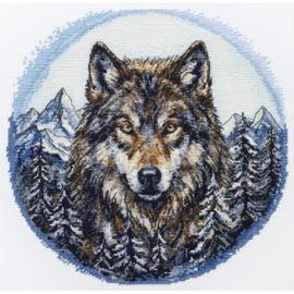 AH-349 Borduurpakket ABRIS ART - Northern Alpha - Alpha uit het Noorden
