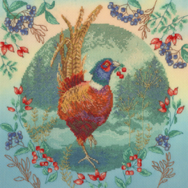 Borduurpakket Jane Sunner - Fall Feathers - Bothy Threads