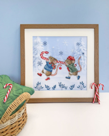 Borduurpakket Sarah Summers - Candy Cane Capers - Bothy Threads