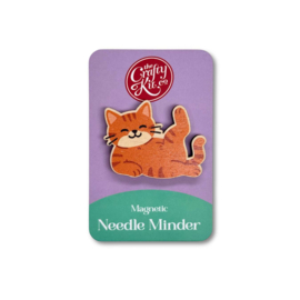 Cat Needle Minder - Ginger - The Crafty Kit Company