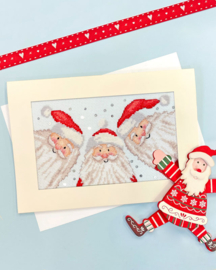 Borduurpakket Julie Oldham -Santa Selfie - Bothy Threads