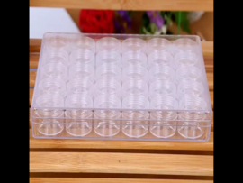 Opbergbox 30 ronde bakjes