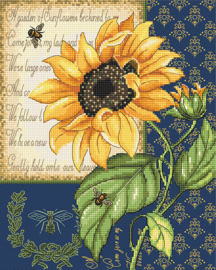 Borduurpakket LETI 998 Sunflower Melody