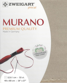 Murano 32ct 779 (48 x 68 cm) - Zweigart - Beige