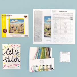 Borduurpakket Lucy Pittaway - Spag And Hetti - Bothy Threads