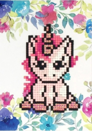 Diamond Painting kaart Wizardi - My Little Friend - 14 x 10 cm