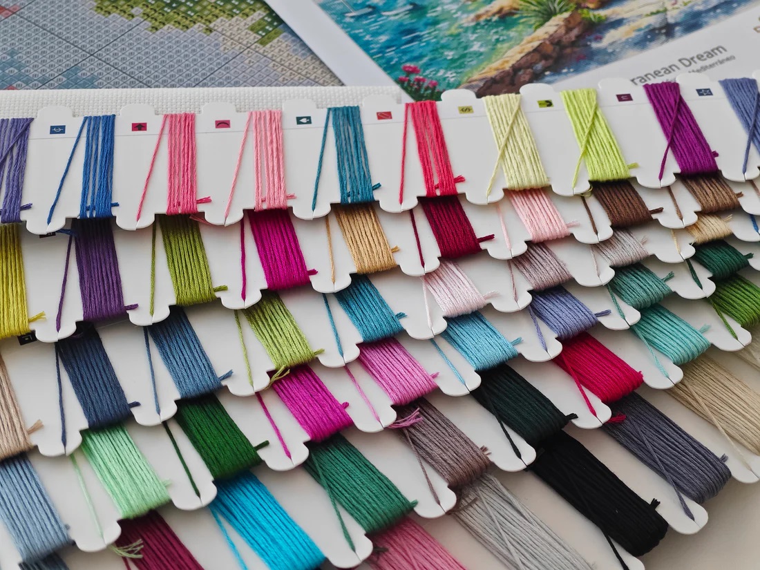 133 - Borduurpakket AVA Stitch - Mediterranean Dream - Mediteraanse Droom
