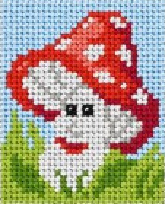 9741 - MY FIRST EMBROIDERY - ORCHIDEA - PADDESTOEL
