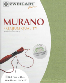 Murano 32ct 6016 (48 x 68 cm) - Zweigart - Olijf