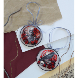 ABT038 KRALEN BORDUURPAKKET Decoratie Hanger - Eerie Beauty