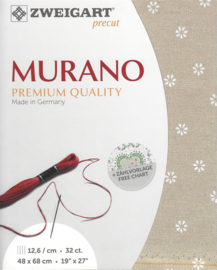 Murano 32ct 7399 (48 x 68 cm) - Zweigart - Fleur