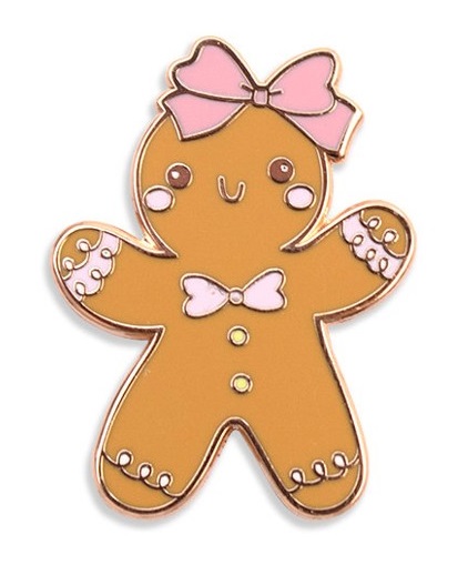 LETI - Needleminder Gingerbread Girl - letistitch