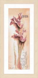 Home and Garden - Botanisch Iris (linnen)