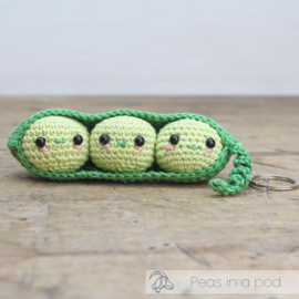 HAAKSET TASHANGER/SLEUTELHANGER PEAS IN A PAD