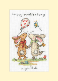 Borduurpakket - Cockadoodle - You'll Do - Bothy Threads