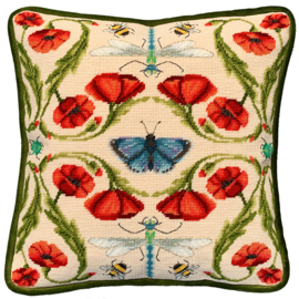 Petit Point borduurpakket Eleanor Teasdale - Bright And Beautiful - Bothy Threads