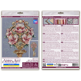 AH-275 Borduurpakket ABRIS ART - Key To Feelings - Sleutel tot Gevoelens