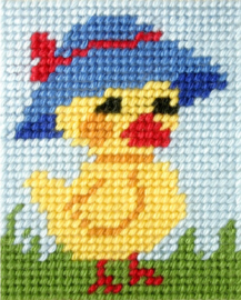 9701 - MY FIRST EMBROIDERY - ORCHIDEA - EENDJE MET HOED