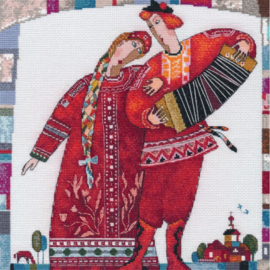 1749  Borduurpakket - Play, Accordion - OVEN