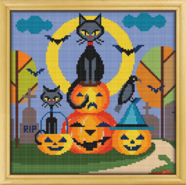 HALLOWEEN CAT - ZEN - (FULL SIZE)