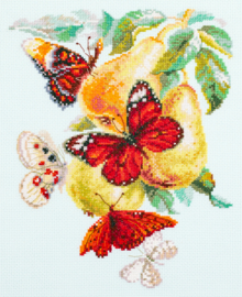 BUTTERFLIES AND PEARS