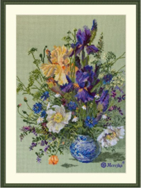 IRISES and WILFLOWERS - MEREJKA (249)