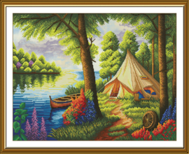 CP3394 Borduurpakket Nova Sloboda - Rest for the Soul - Rust voor de Ziel