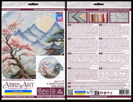 AH-319 Borduurpakket ABRIS ART -  A Quiet Place - Een Stille Plek