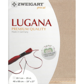 Lugana 25ct 3021 (48 x 68 cm) - Zweigart - Light  Taupé