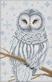 813 - Borduurpakket VDV - Snow Owl - Sneeuwuil