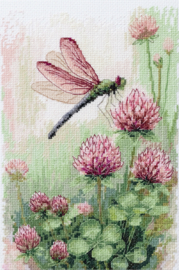 AH-313 Borduurpakket ABRIS ART -  Sweet Clover - Geurige Klaver